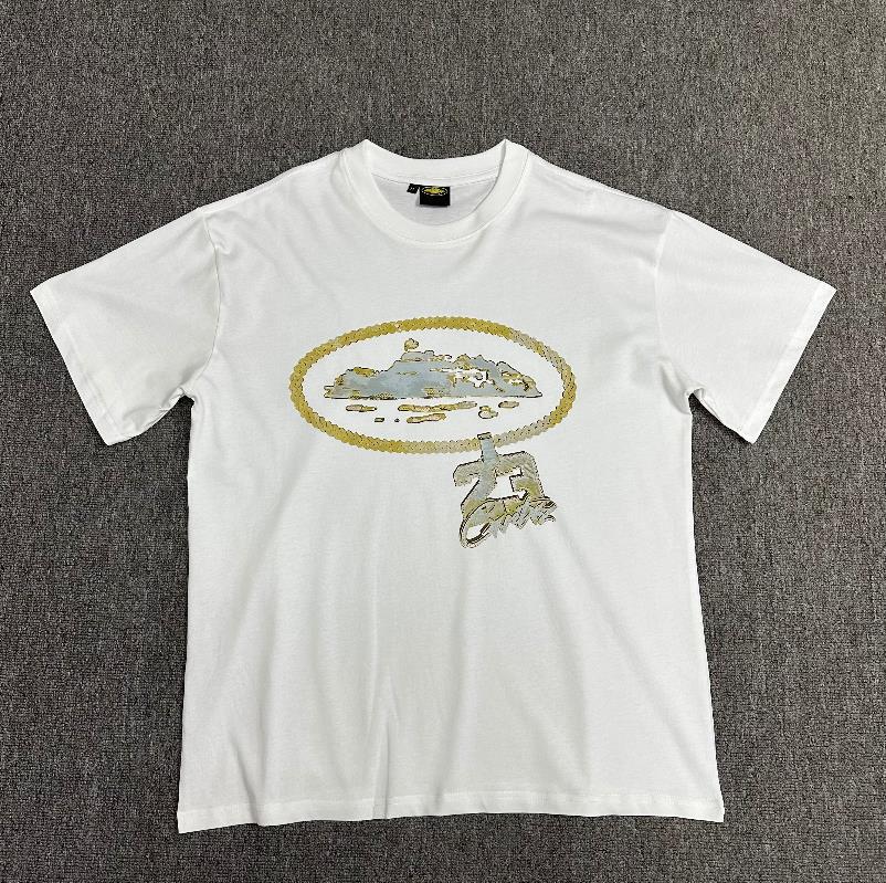 T-shirt trendy brand short-sleeve T-shirt collection, letter logo print
