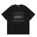 T-shirt trendy brand short-sleeve T-shirt collection, letter logo print